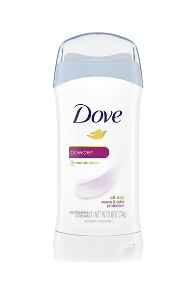 Dove Powder (Pudra) 1/4 Moisturizers Deodorant 2.6 oz 74gr