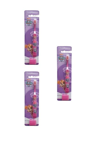 Paw Patrol Çocuk Diş Fırçası Kız x 3 Adet