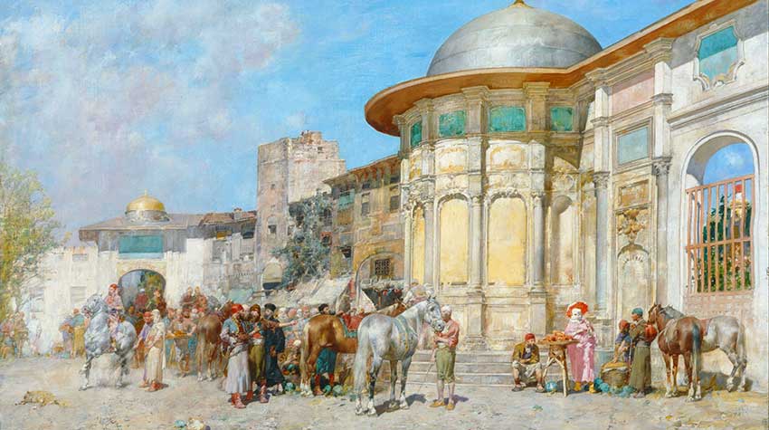 Alberto Pasini Biography and Paintings