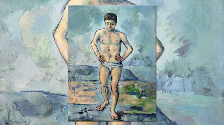 Paul Cezanne Yıkanan Adam Tablosu Analizi