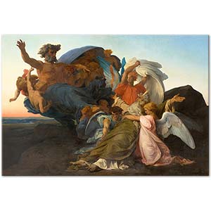 Alexandre Cabanel Musa'nın Ölümü Kanvas Tablo
