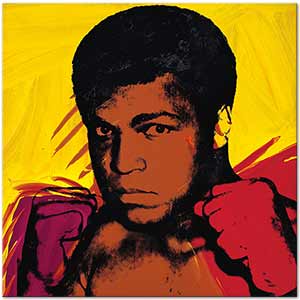 Andy Warhol Muhammad Ali Art Print