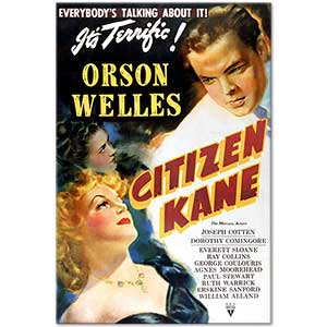 Citizen Kane Movie Poster Art Print