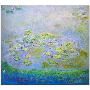 Claude Monet Nymphéas (Waterlilies) Art Print