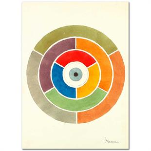Disc Showing Primary, Secondary and Tertiary Colors by Elizabeth A ...