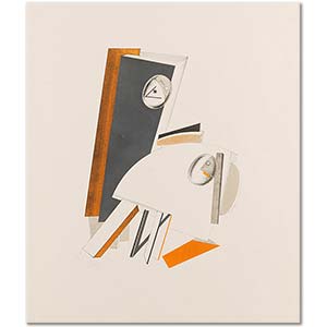 El Lissitzky Anxious Ones Art Print
