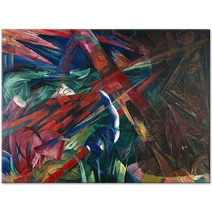Franz Marc Animal Destinies Art Print