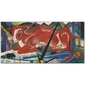 Franz Marc The World Cow Art Print