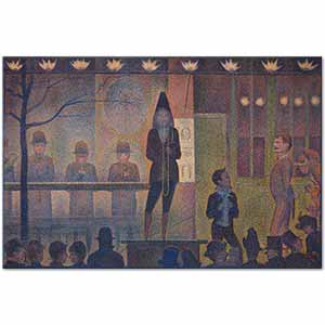 Georges Seurat Circus Sideshow Art Print