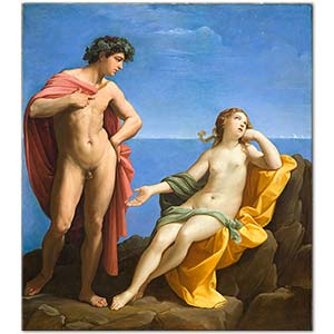 Guido Reni Bacchus and Ariadne Art Print