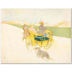 Henri de Toulouse-Lautrec Country Outing Art Print