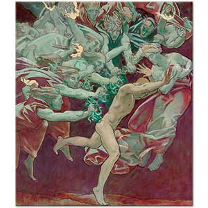 John Singer Sargent Orestes and The Furies Art Print