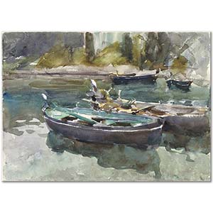 John Singer Sargent Small Boats Art Print