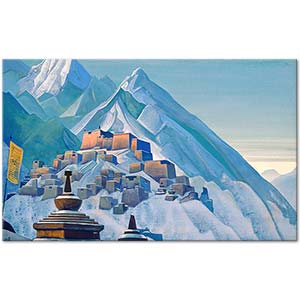 Nicholas Roerich Tibet Himalayas Art Print