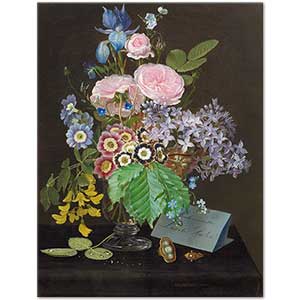 Otto Didrik Ottosen Bouquet of Flowers Art Print