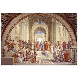 Raphael Atina Okulu Kanvas Tablo