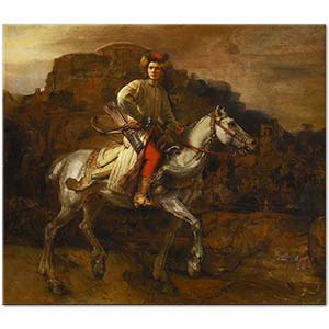 Rembrandt van Rijn The Polish Rider Art Print