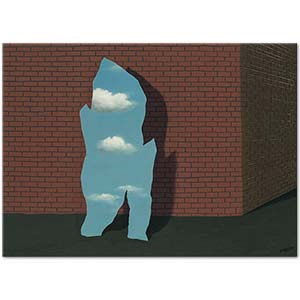 Rene Magritte Göksel Gölgeler Kanvas Tablo
