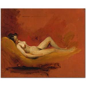 William Etty Study Of A Female Nude Art Print