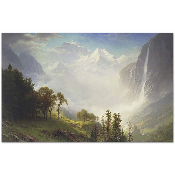 Majesty of the Mountains by Albert Bierstadt