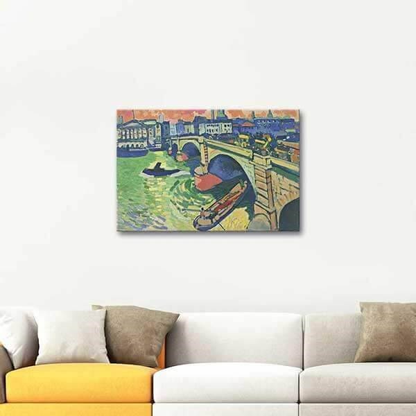 London Bridge by Andre Derain as Art Print - CANVASTAR ®