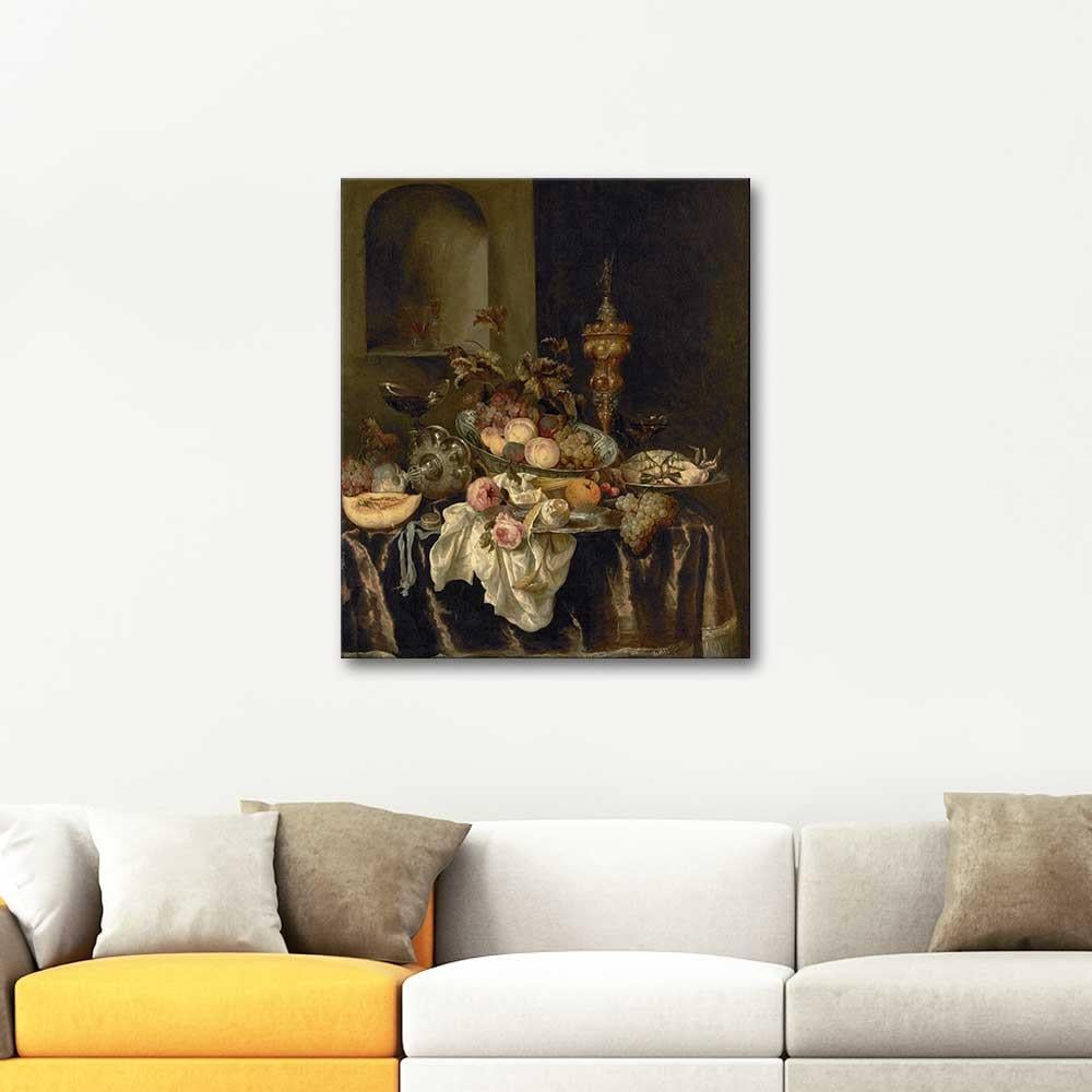 Still Life by Abraham van Beijeren as Art Print | CANVASTAR