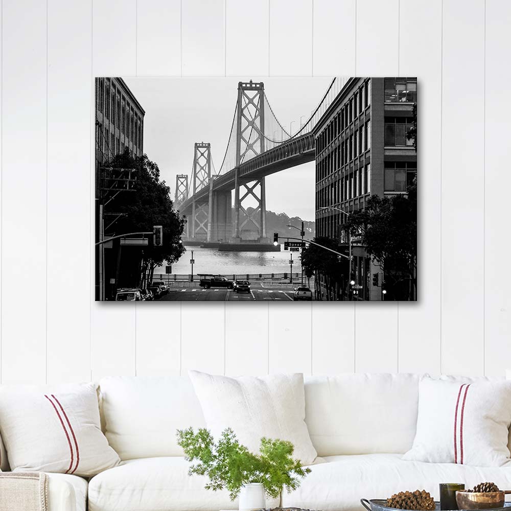 Bay Bridge San Francisco Art Print | CANVASTAR