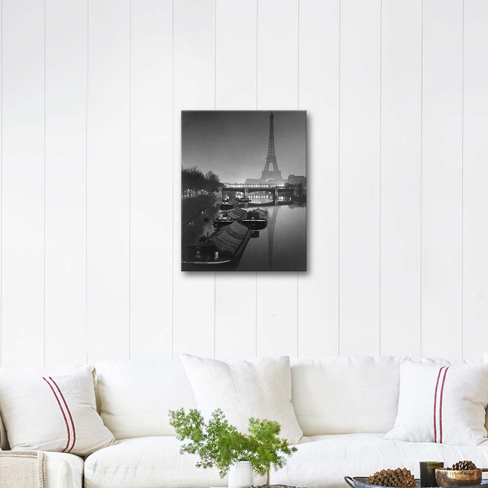 Brassai The Eiffel Tower At Twilight Art Print Canvastar