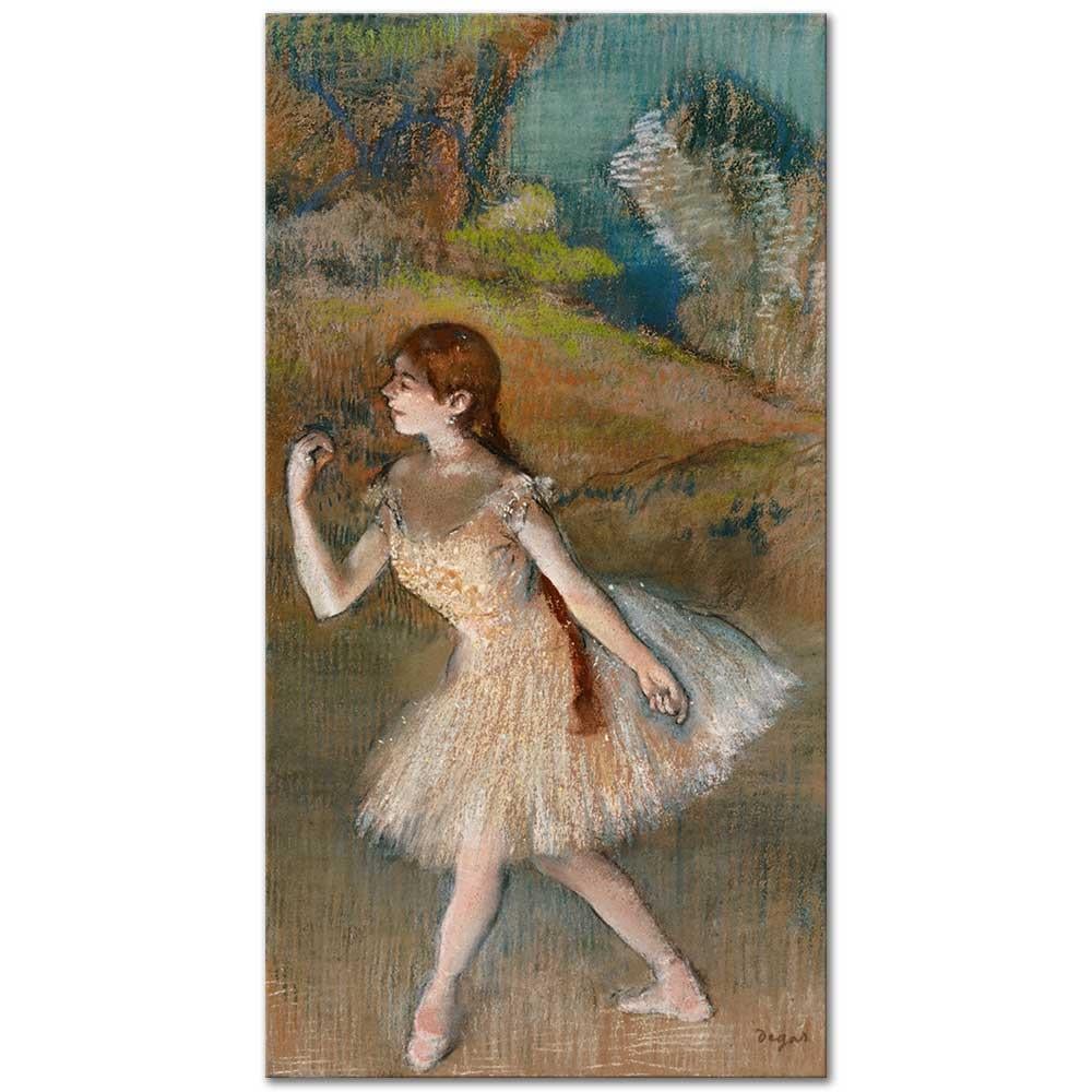 BUSTE】 Degas、エドガー・ドガ、【DANSEUSE, Edgar ドイツ 1873 Class Dance バレリーナ（The Degas Edgar ポストカード 絵画