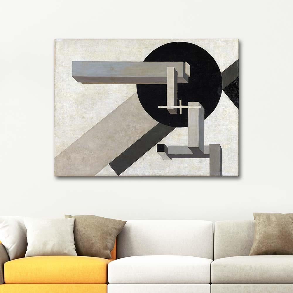 El Lissitzky Proun 1D Kanvas Tablo | CANVASTAR ®