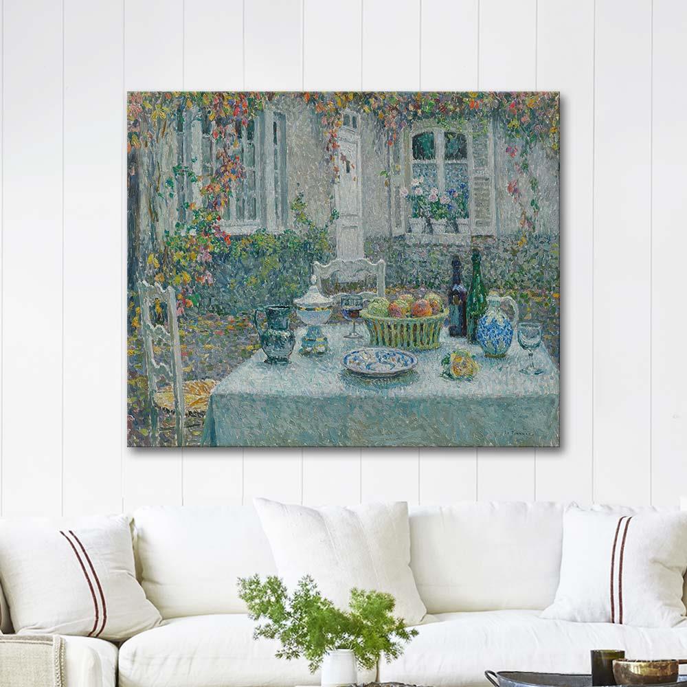 La Petite Table by Henri Le Sidaner as Art Print | CANVASTAR ®