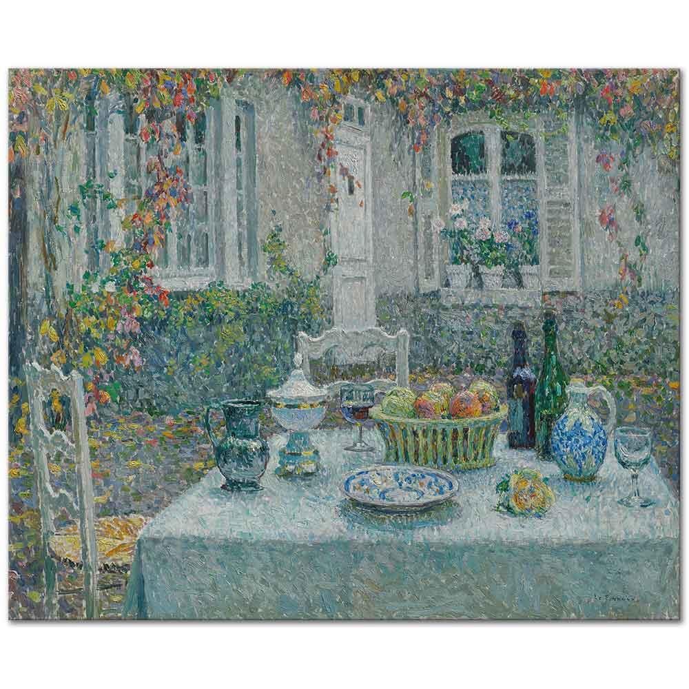 La Petite Table by Henri Le Sidaner as Art Print | CANVASTAR ®