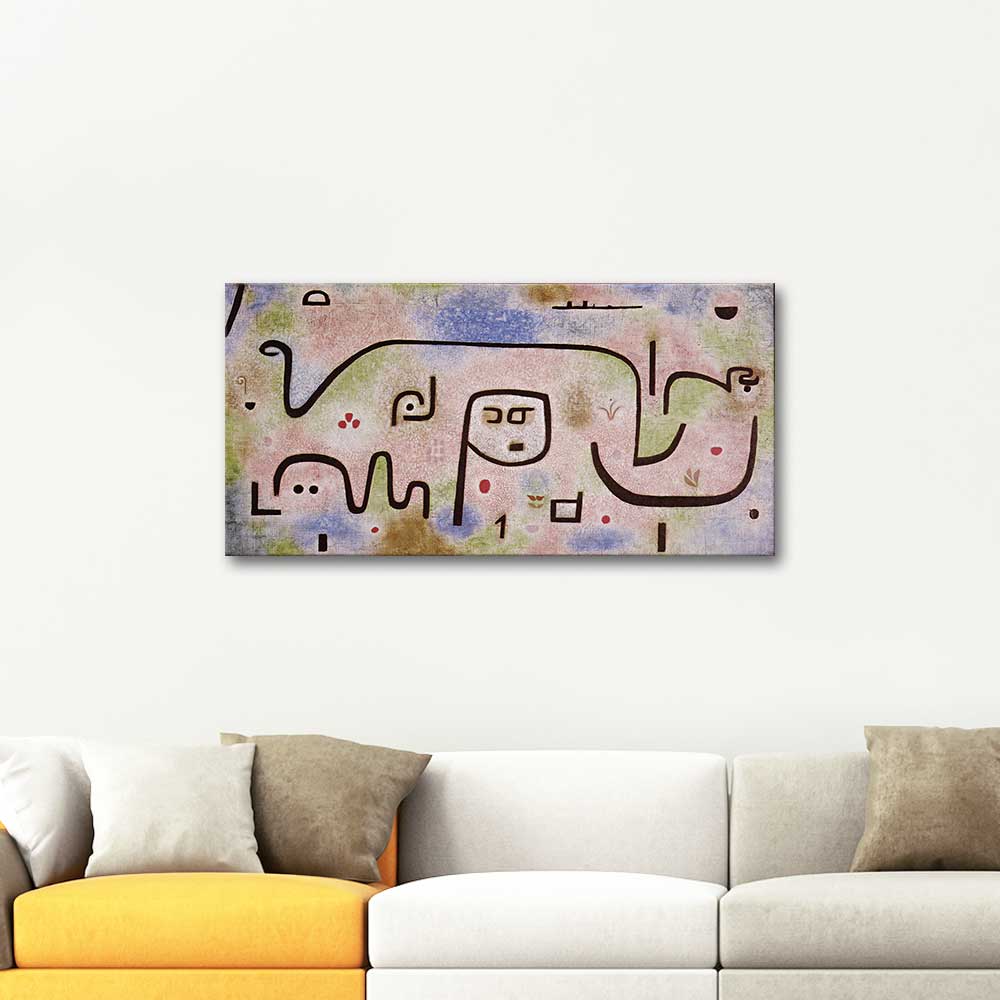 PAUL KLEE INSULA DULCAMARA 1938 ポスター 額入り Paul Klee “Insula Dulcamara“ 1987 Museum of modern Art NY