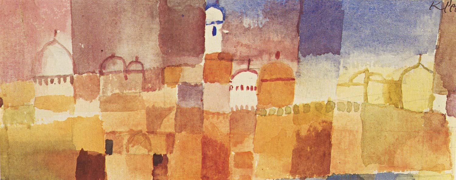 View of Kairouan by Paul Klee as Art Print | CANVASTAR ®