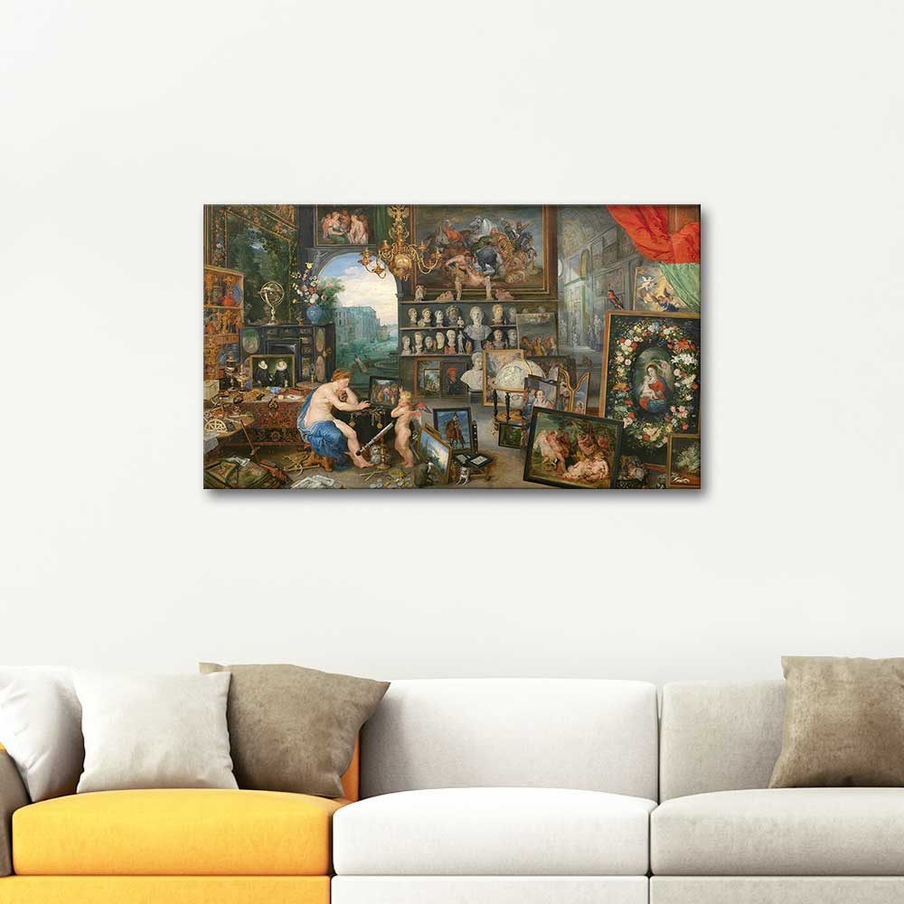 Rubens & Brueghel The Five Senses Sight Art Print | CANVASTAR