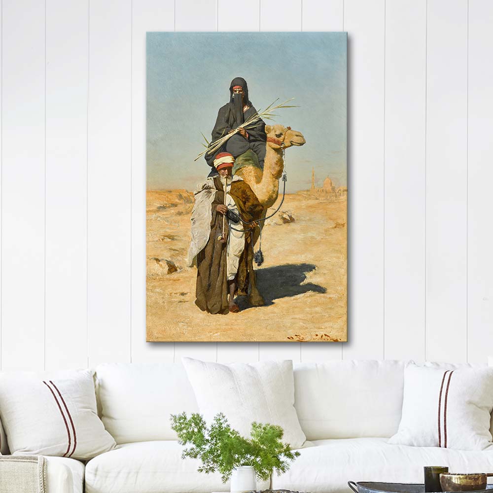 The Trusted Guide by Rudolf Swoboda as Art Print | CANVASTAR