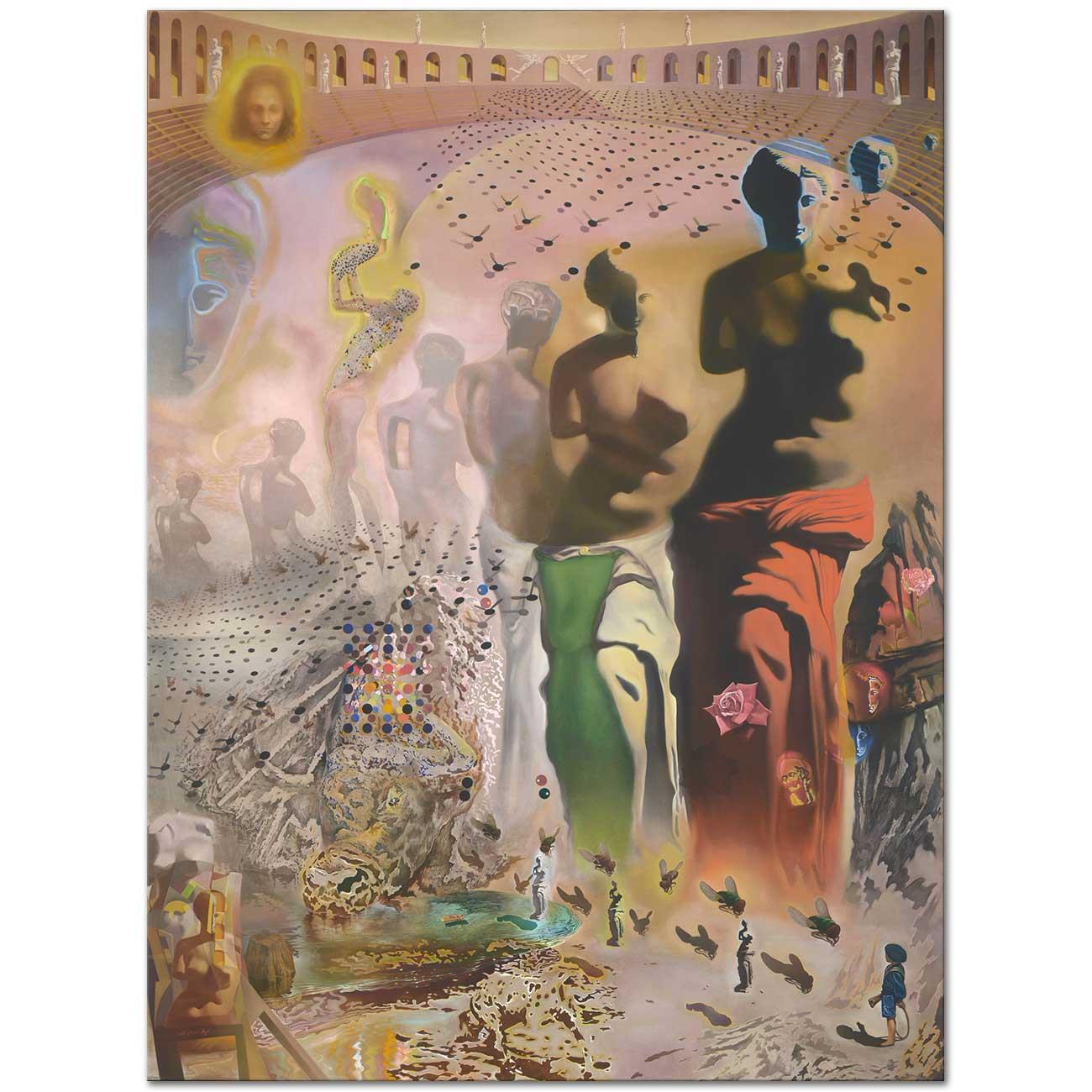額装品/Hallucinogenic Toreador/ダリ/ポスター Amazon.com: The Hallucinogenic Toreador by Salvador Dali