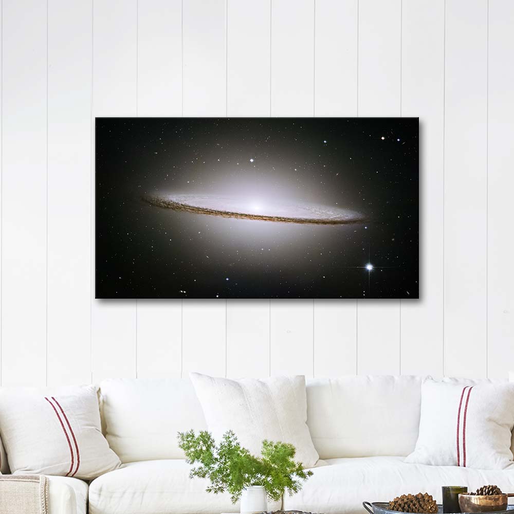 Sombrero Galaxy Art Print | CANVASTAR