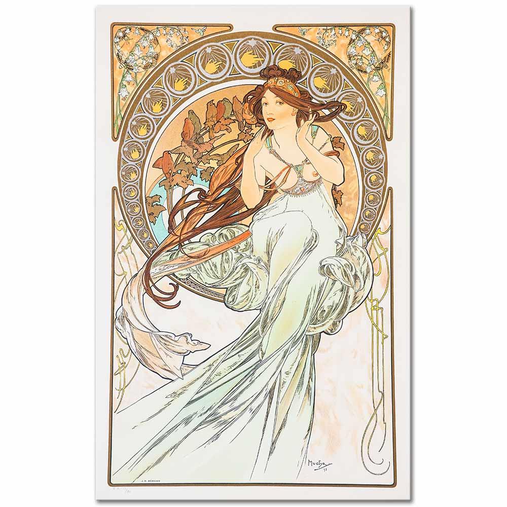 アート・デザイン・音楽 Alphonse Mucha Master Works 最安プラン Masterworks Mucha Alphonse by HB/DJ 2007 Ormiston