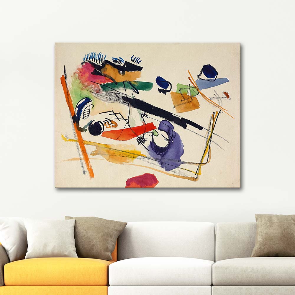Wassily Kandinsky İsimsiz 1913 Kanvas Tablo | CANVASTAR ®