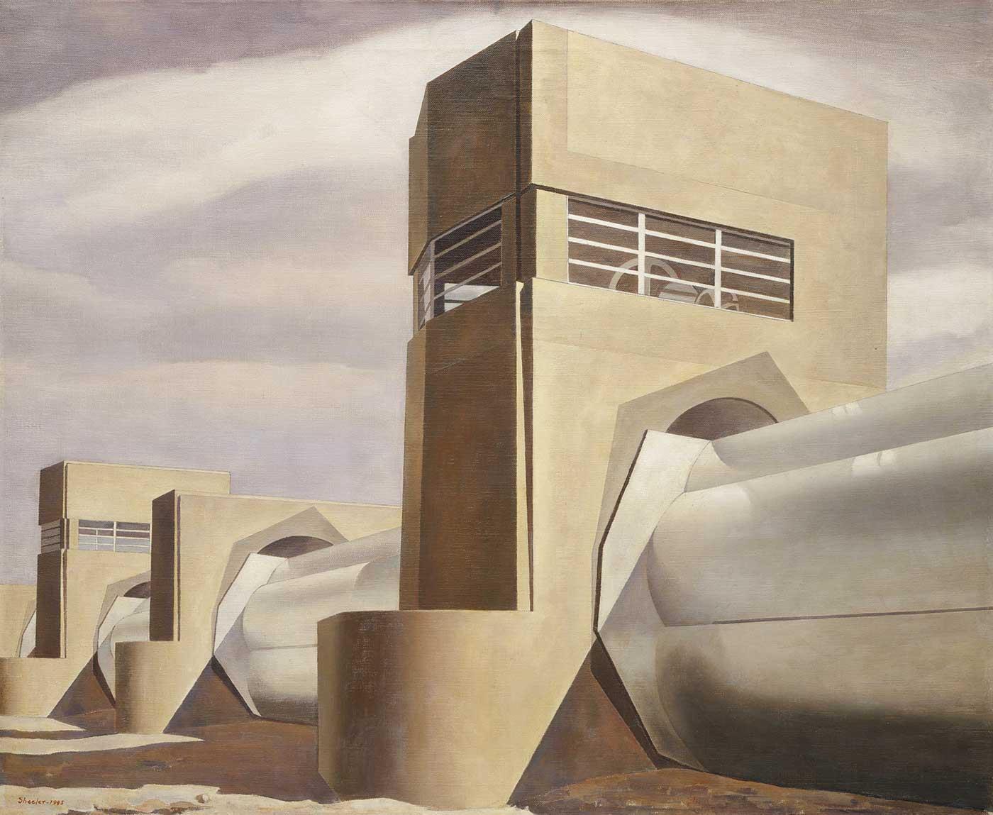 Water by Charles Sheeler as Art Print | CANVASTAR ®