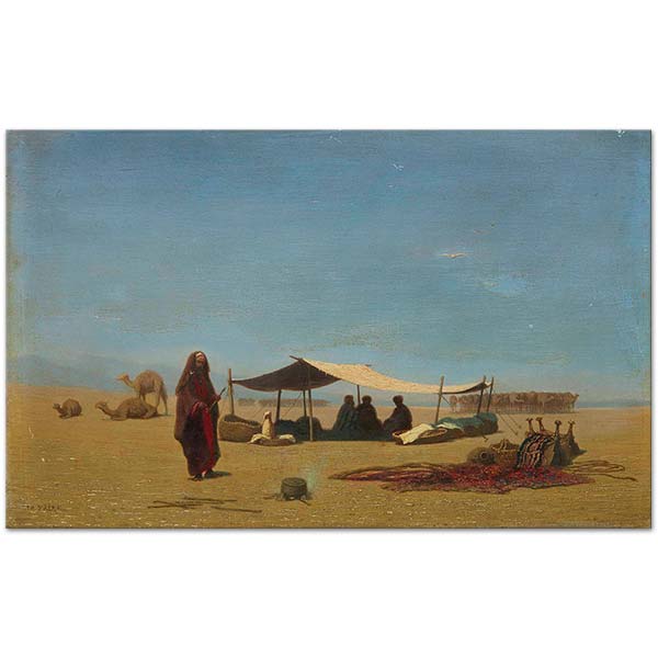 Charles Theodore Frere The Libyan Desert Art Print