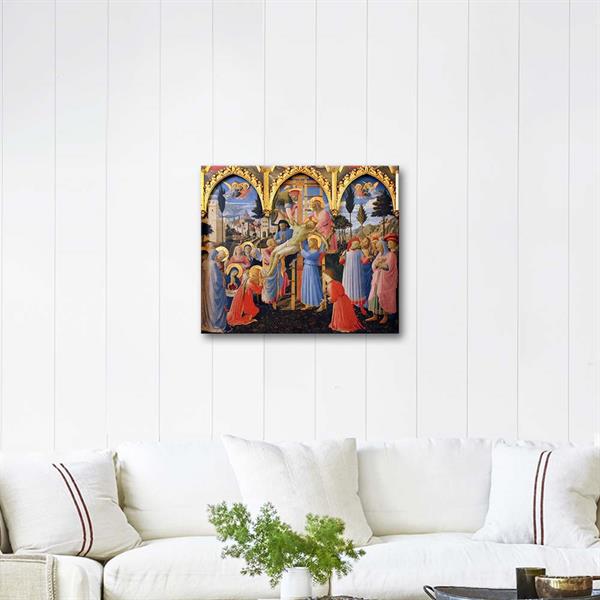 Deposition of Christ by Fra Angelico as Art Print | CANVASTAR