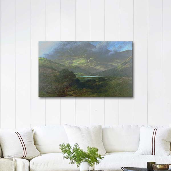 Scottish Highlands by Gustave Dore as Art Print | CANVASTAR