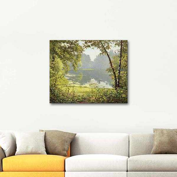 Tranquility by Henri Biva as Art Print | CANVASTAR