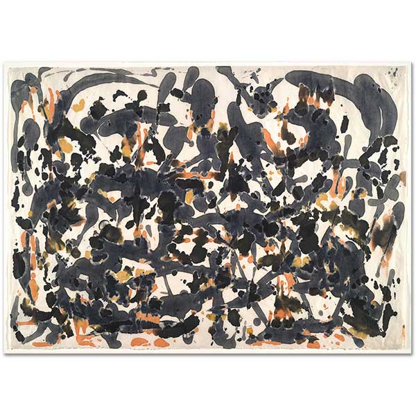 Jackson Pollock Untitled 02 Art Print