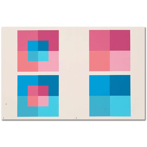 Josef Albers, Exhibition Poster, Interaction of Color