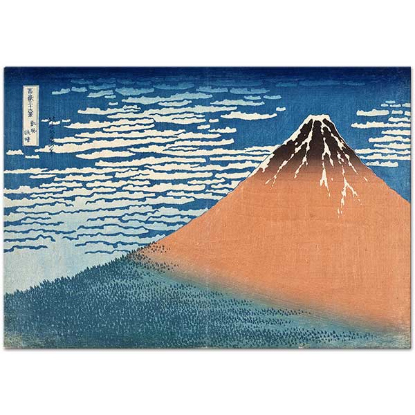 Katsushika Hokusai South Wind Clear Dawn Art Print
