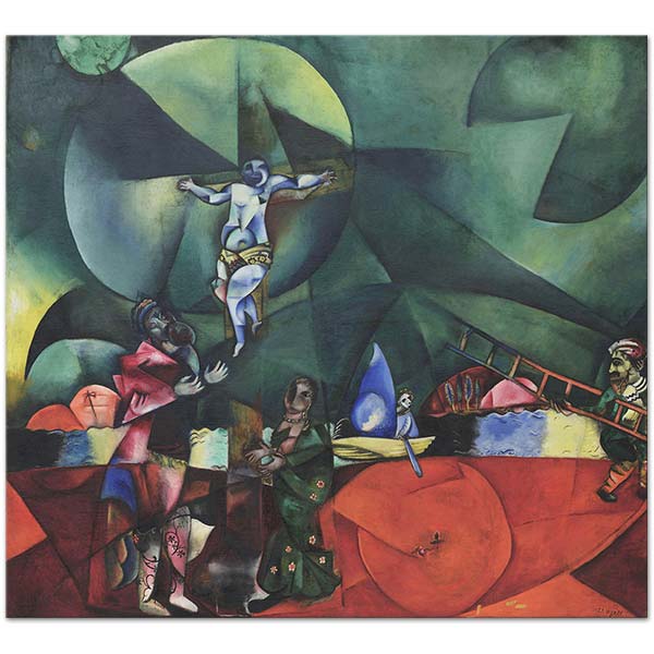 Marc Chagall Eziyet Kanvas Tablo