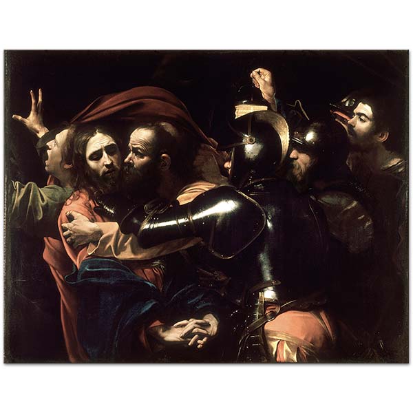 The Taking of Christ by Michelangelo Caravaggio